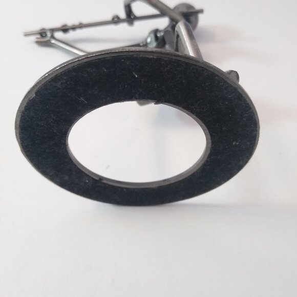 Flute Player Figurine - Metallic, Nuts & Bolts Design - Picture 6 of 8